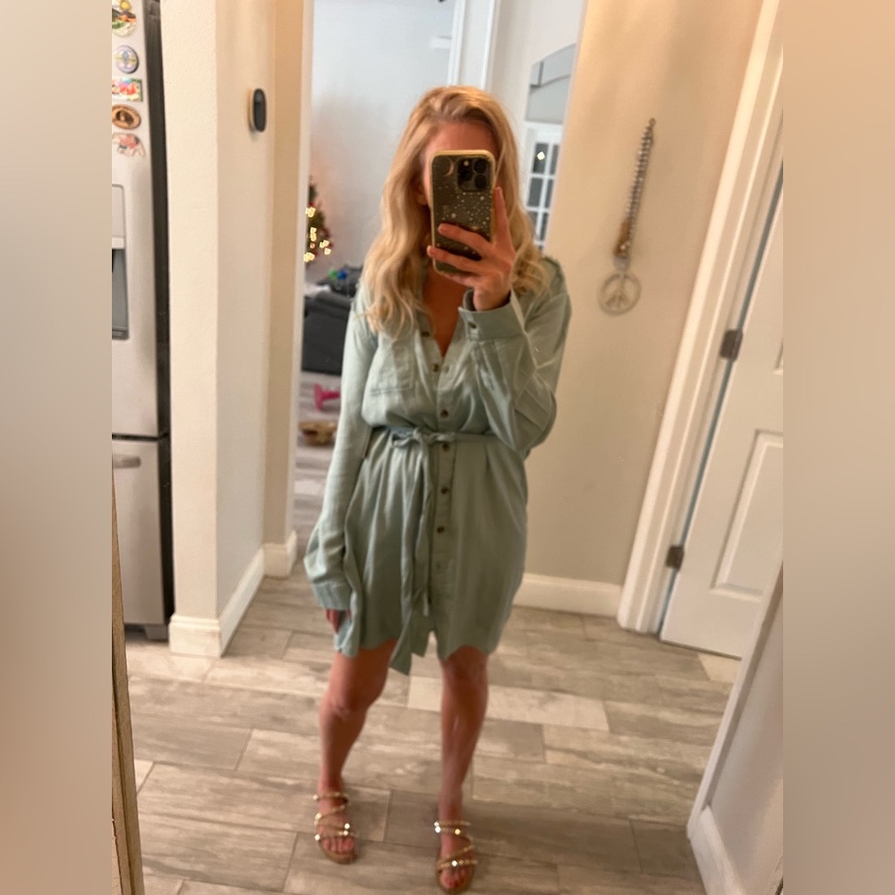 Button down dress